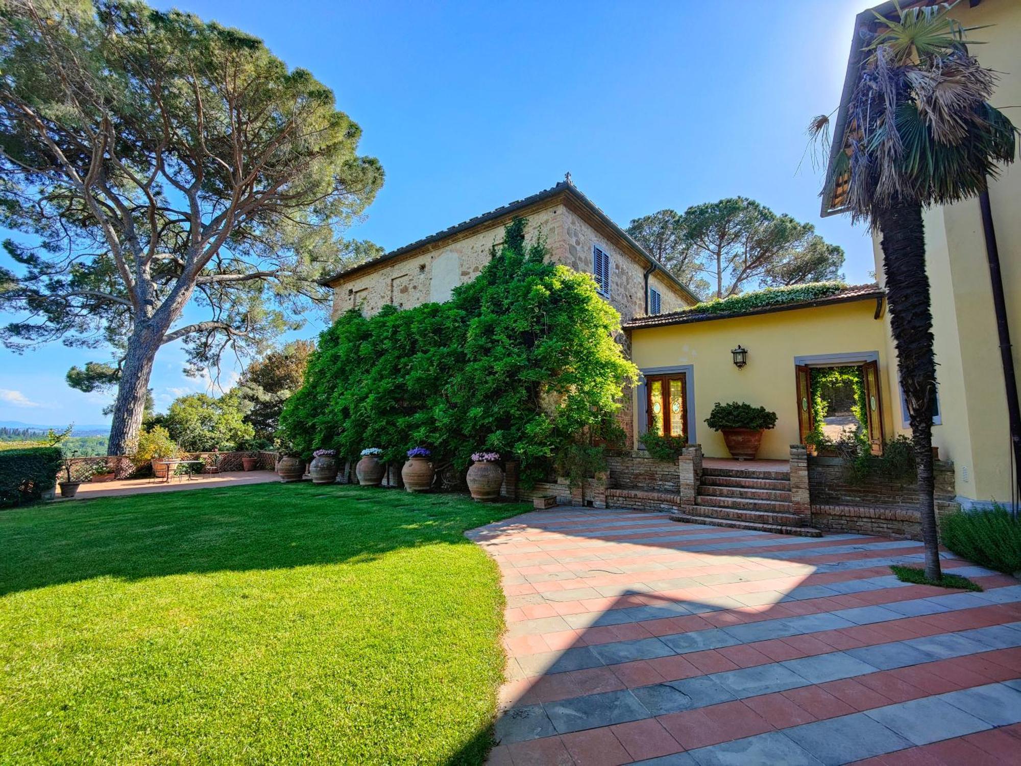 Agriturismo Bio Fattoria Bacio Чертальдо Екстер'єр фото